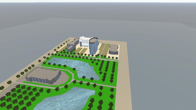 广西大学园区空楼