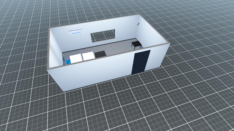 二楼教学楼一号机房