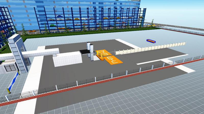 人才公寓停车场20190828