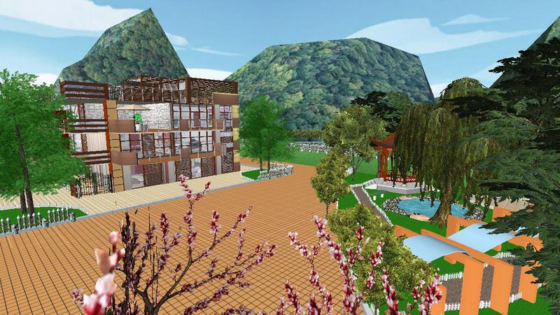 挑战赛之依山傍水想象公寓