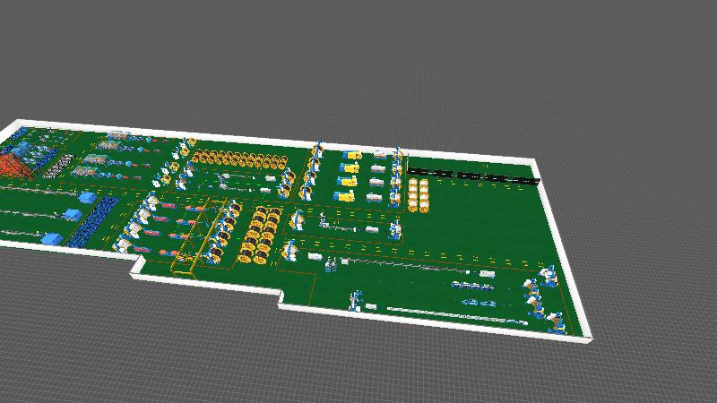 铁路缆车间增加货架