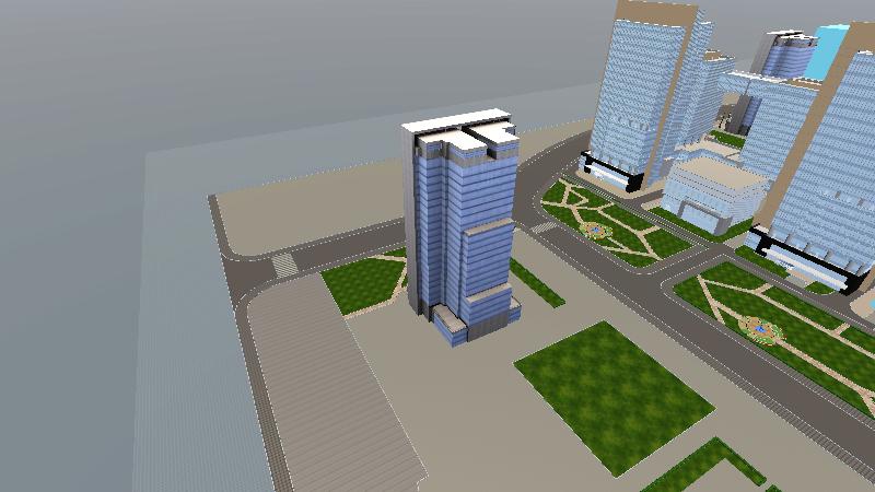 园区模型（简版-8F）