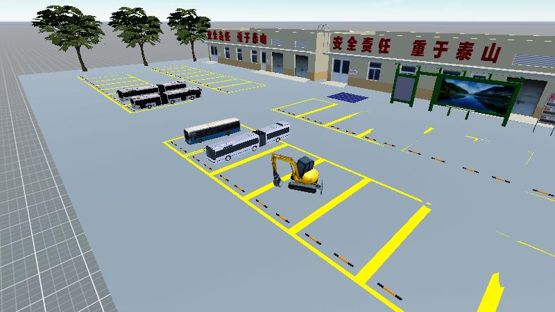 一号交通场站-含楼层含车