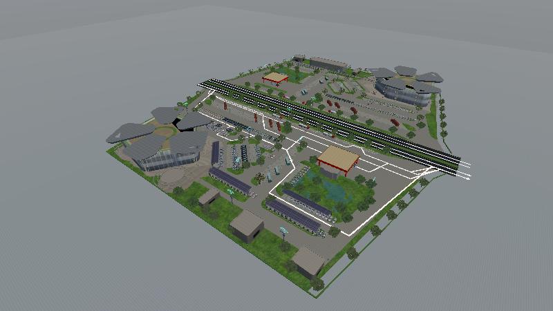 服务区整体车辆测试