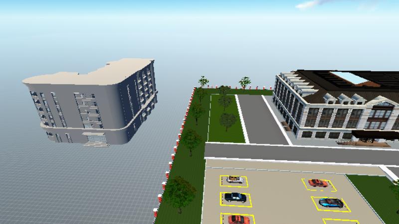 金石滩及中南路外立面