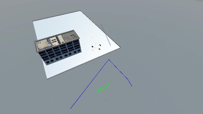 室内物体室外可见