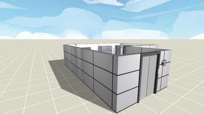 机房建设效果图