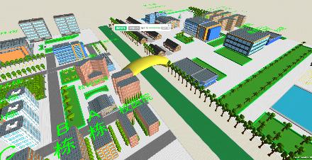 学校 老区和新区