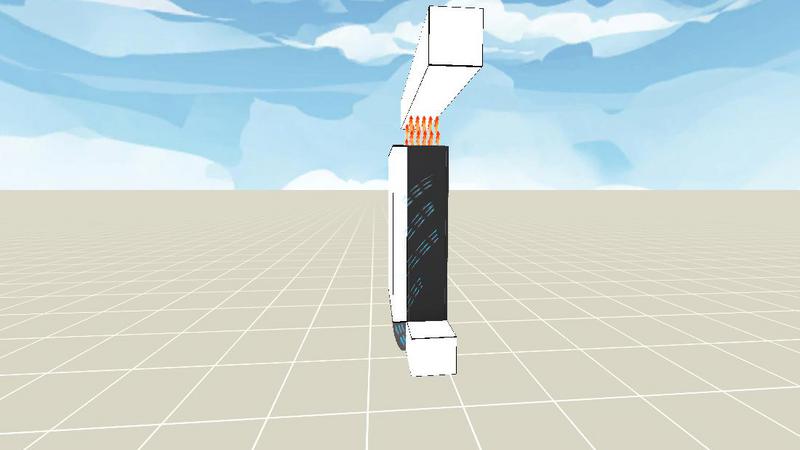 侧送风精确送风局部图