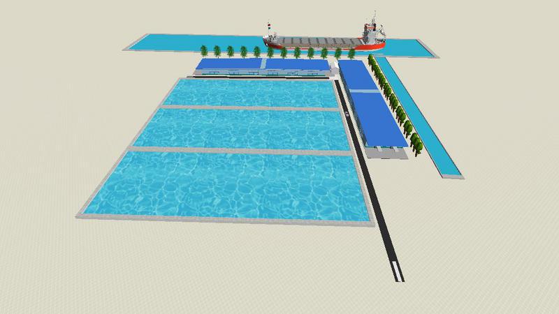 水产养殖场外景