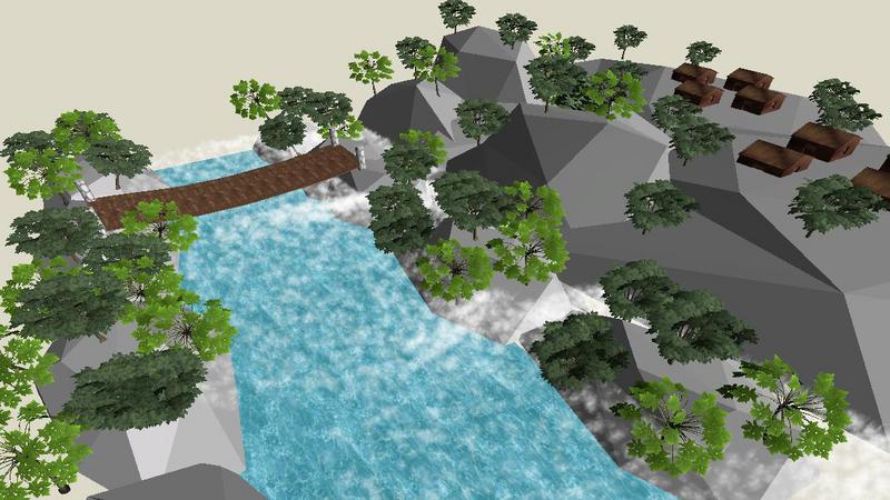 铁索桥——大山深处的人家