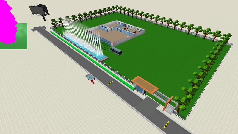 办公室效果图初学