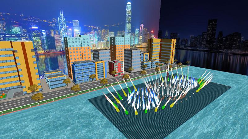 山水城市揭阳我家之音乐喷泉。。。