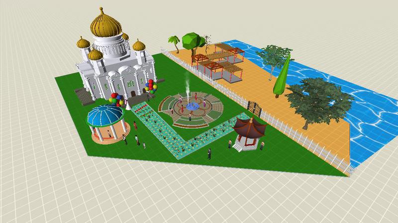 沙滩古式教堂风婚礼