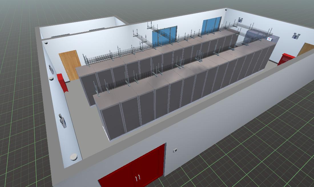 中型网络机房设计