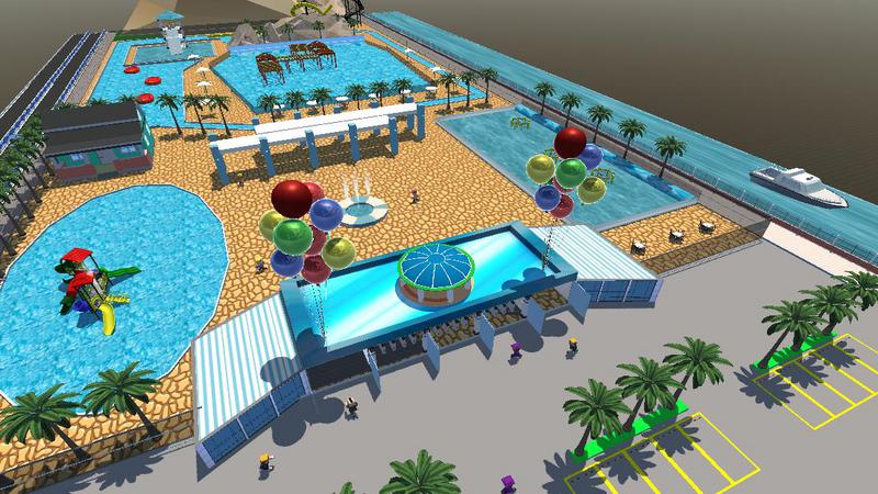 弱弱的水上乐园