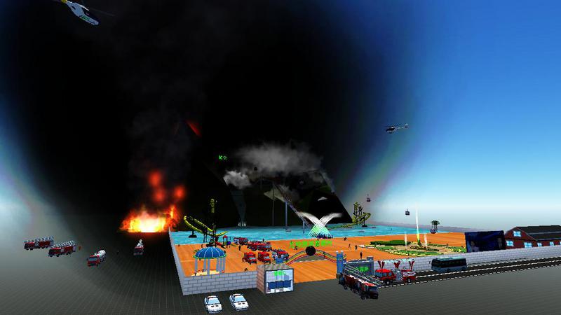 水上乐园失火啦！