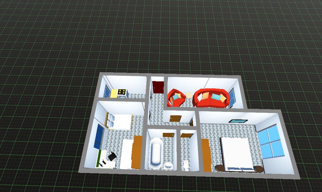 寄宿家庭-房子结构示意