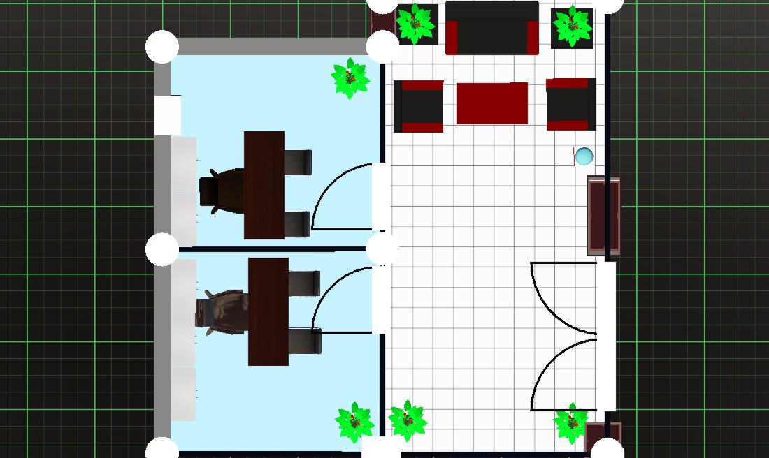 平面布局示意图