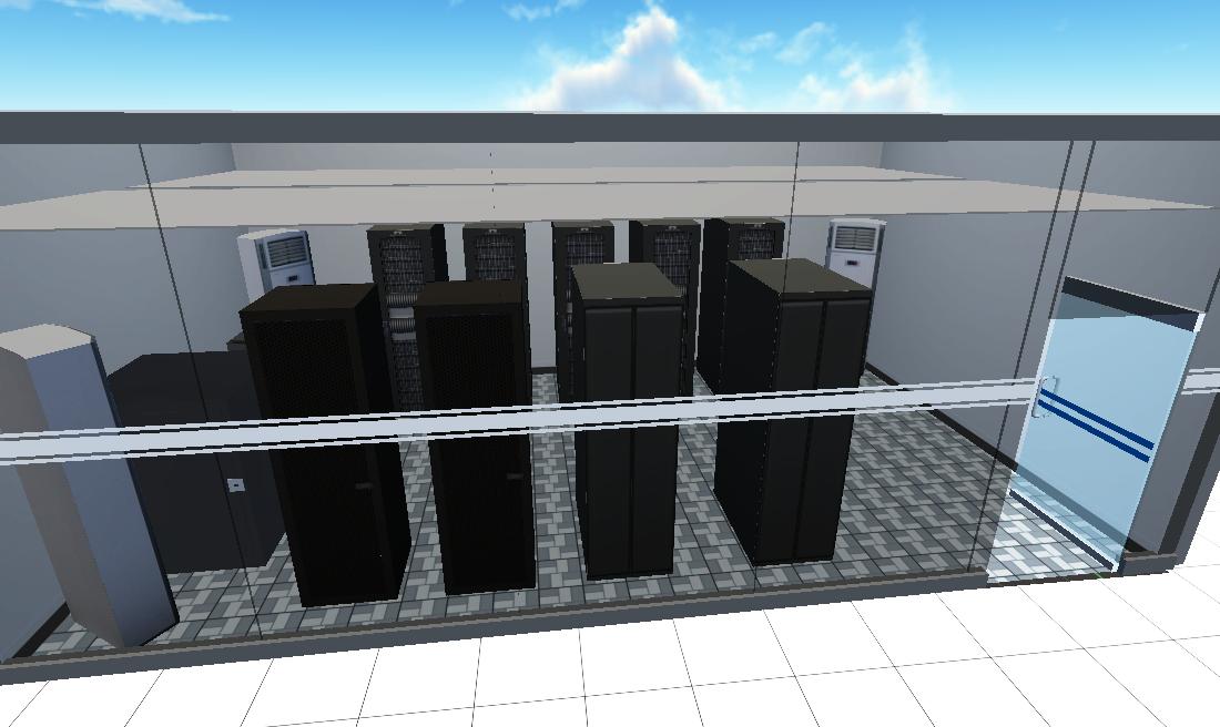 生产中心三楼机房