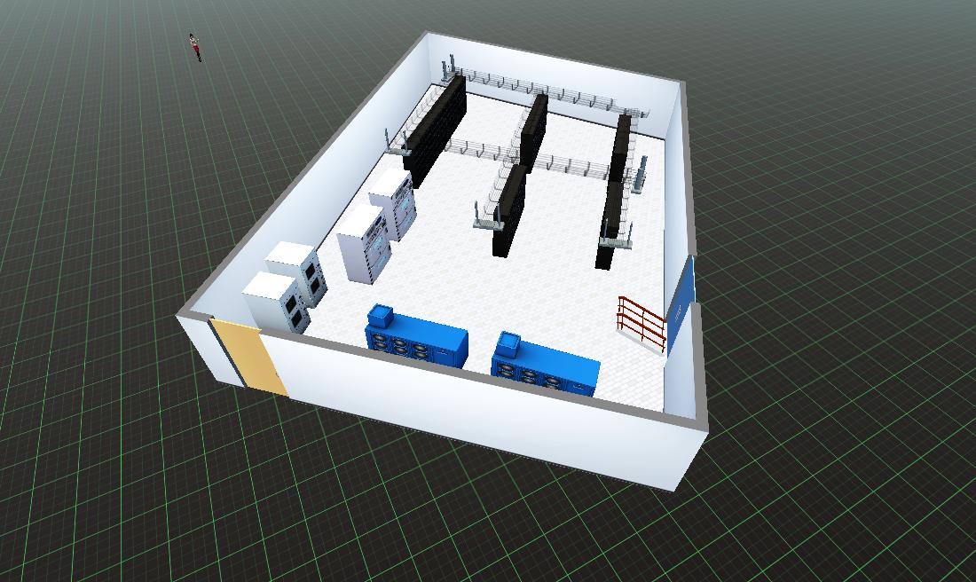 3D机房效果图0805