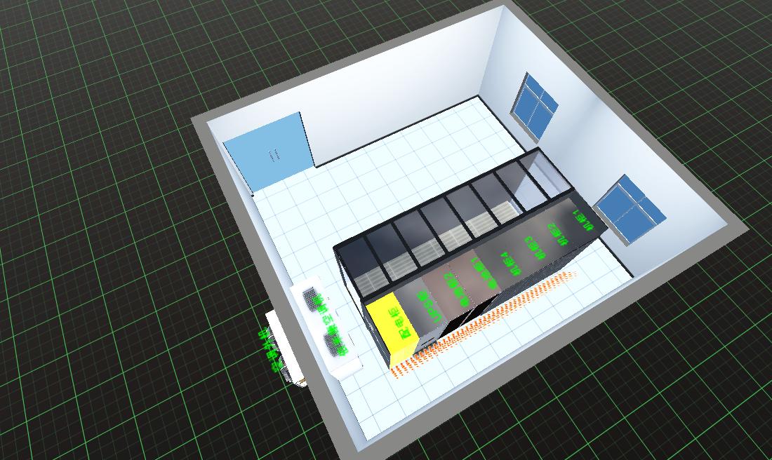 单排冷通道封闭