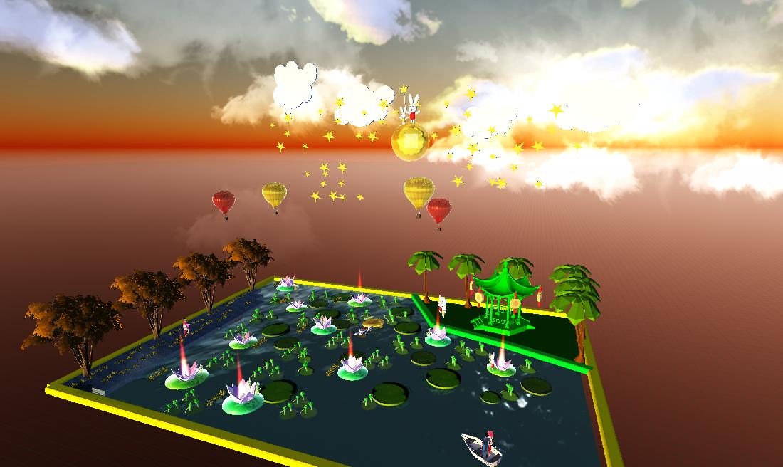 中秋佳节一赏月