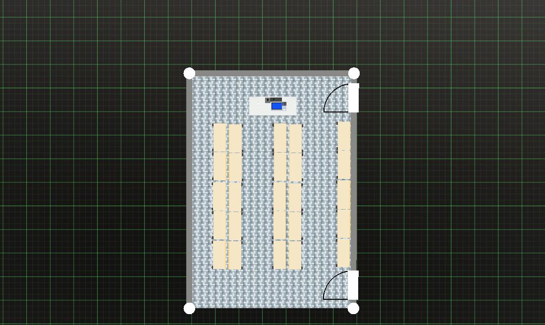 宣汉均衡教育教室桌椅模型