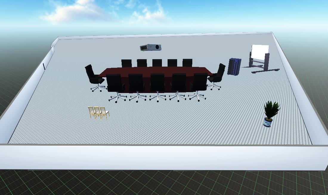 灵宝市电化教育中心会议室
