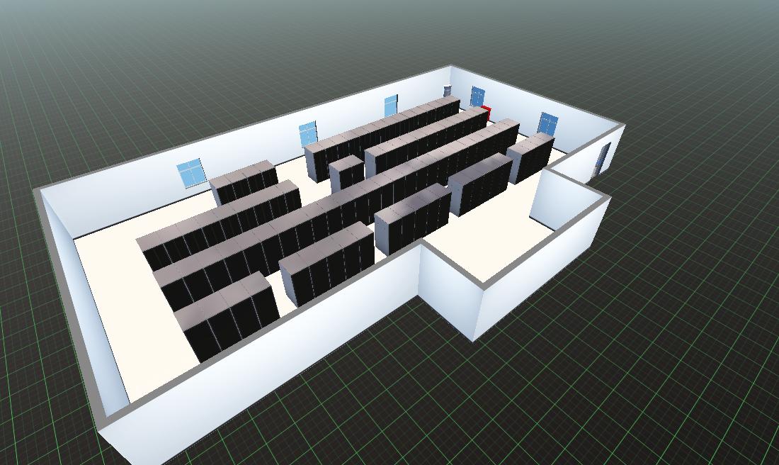 220KV云顶变主控室