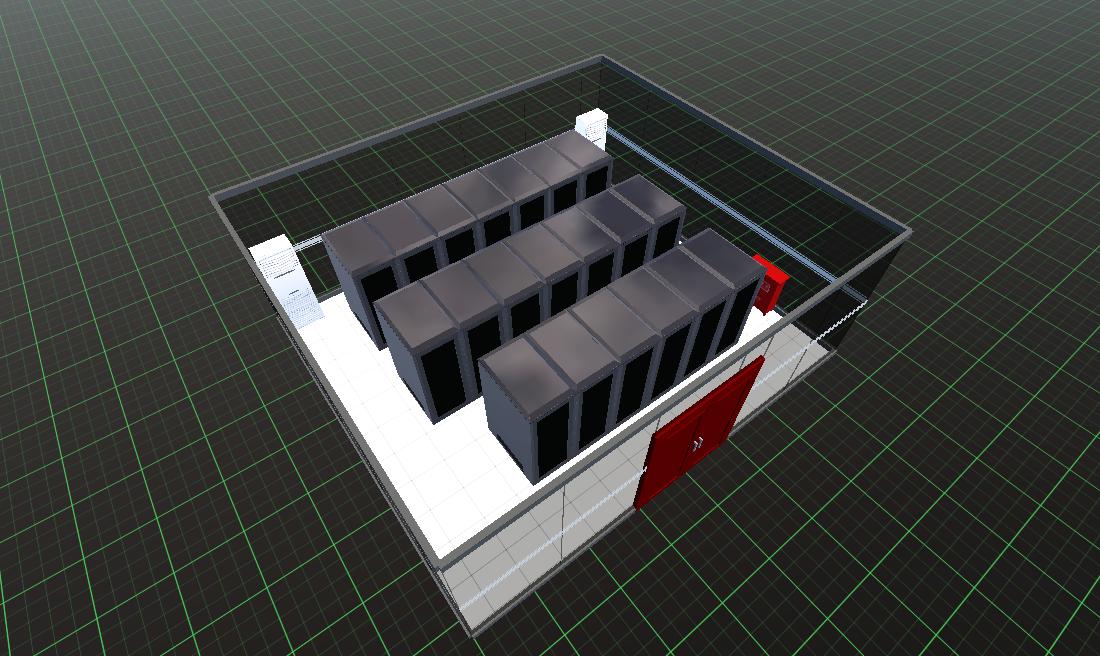 220KV渔都变主控室