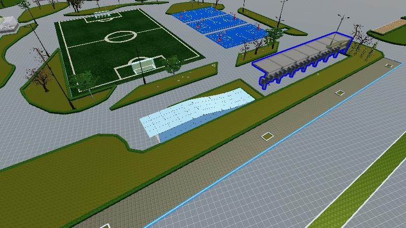 园区场景测试大小