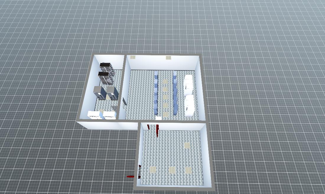 山东威海荣成市机房平面图