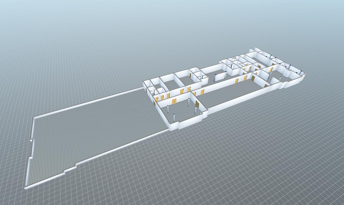 北京饭店莱佛士B座7层平面