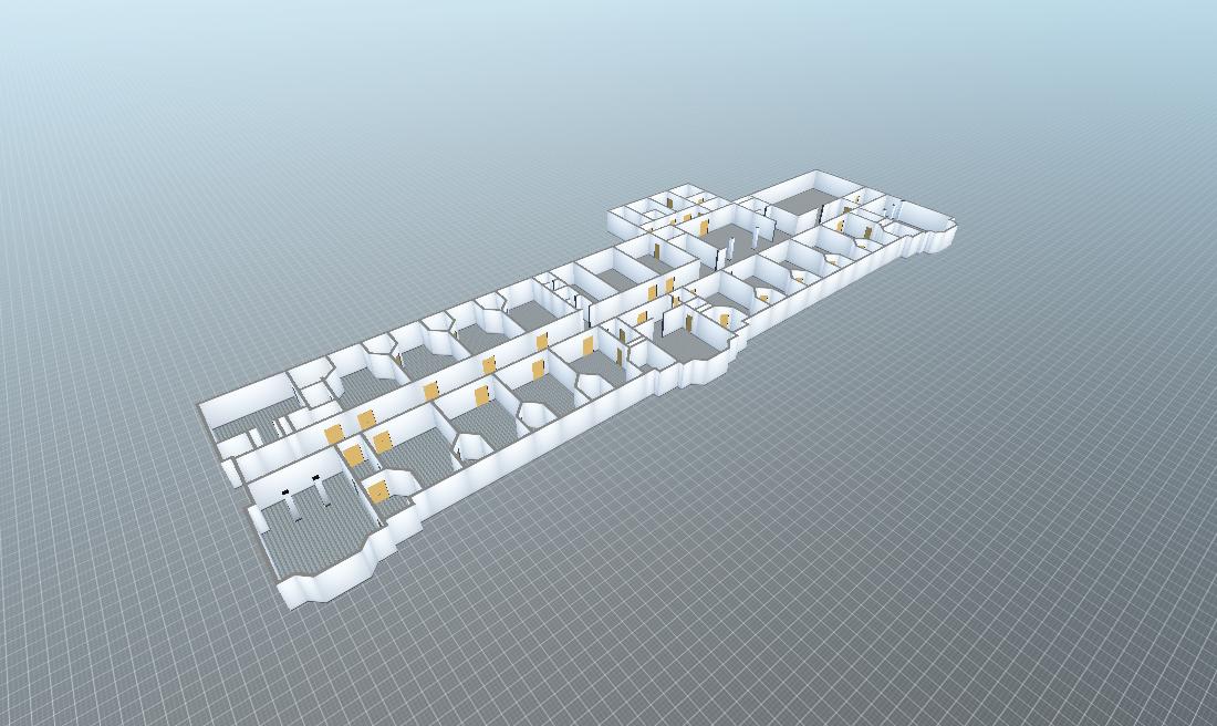 北京饭店莱佛士B座2层平面