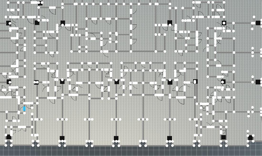 华尔道夫-主楼四层平面