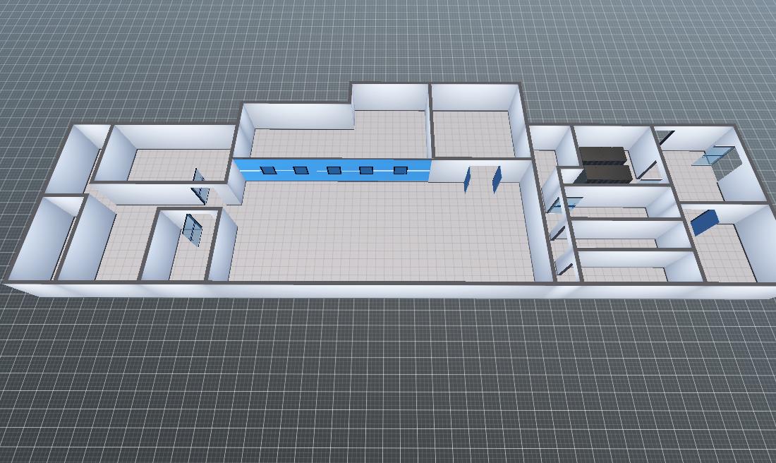 铁路局法院机房项目一楼