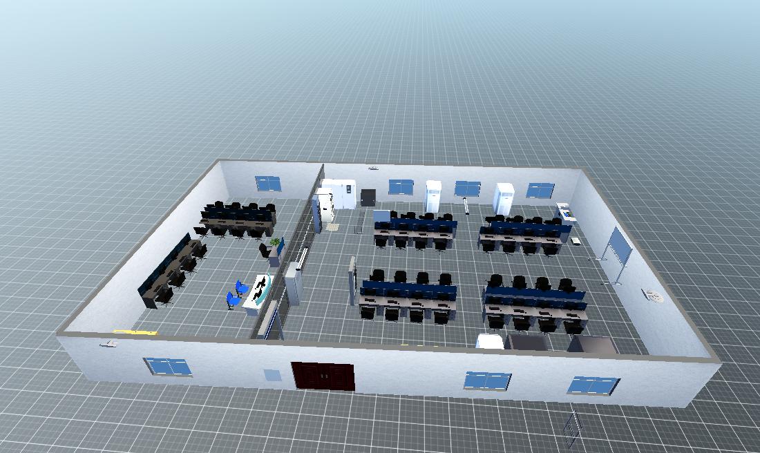 机房3D图