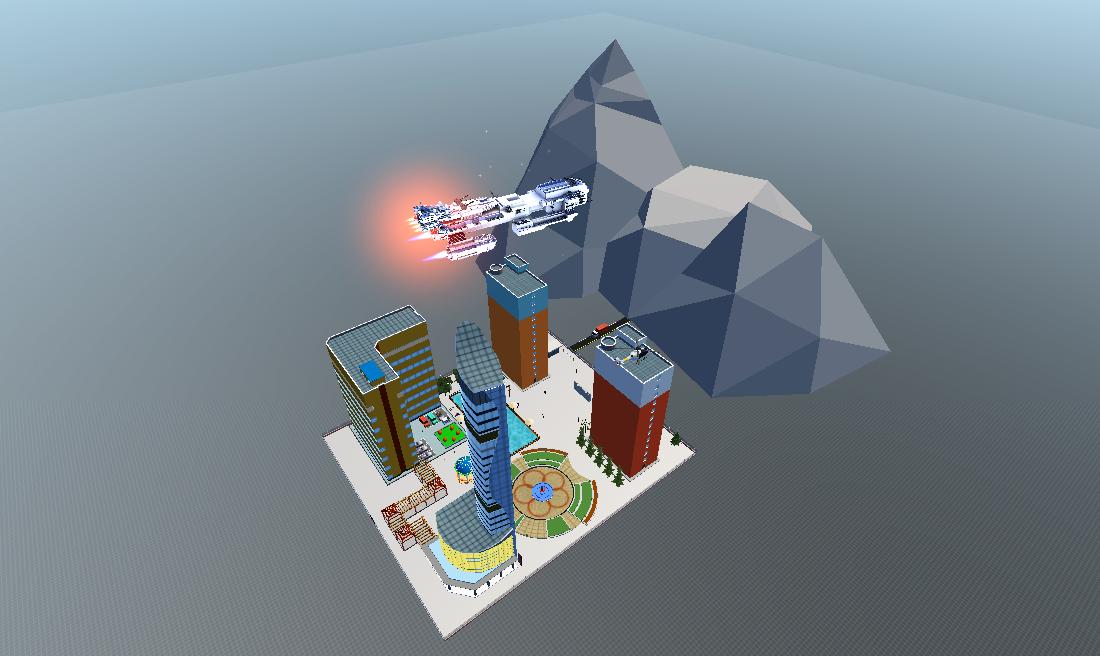 美丽的小区-----白昊函5年级4班