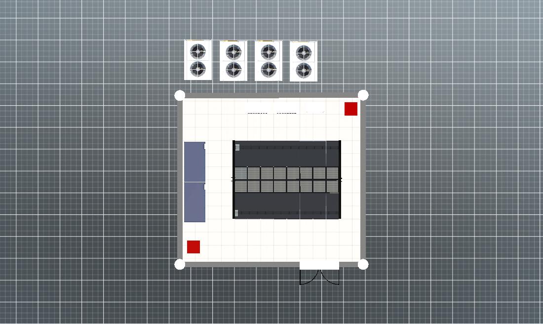 国机智骏1楼机房区