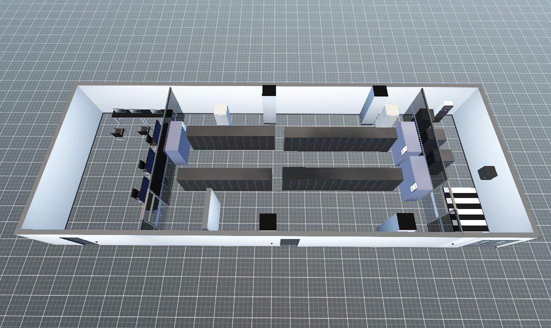川北医学院机房3D图