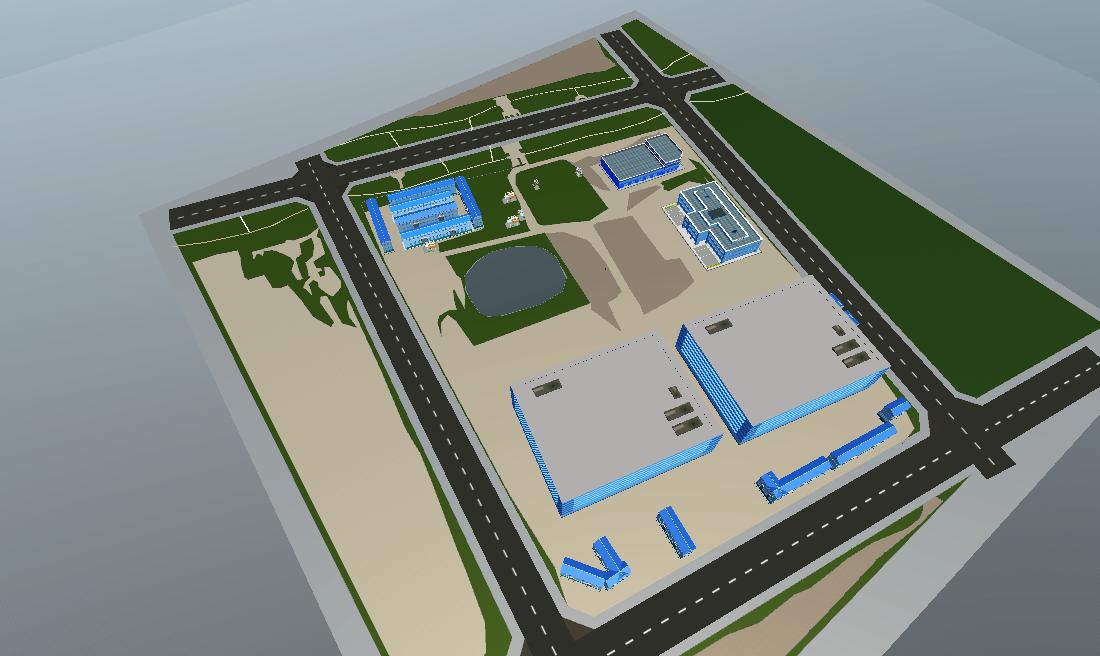 中国电子进出口总公司亦庄基地室外