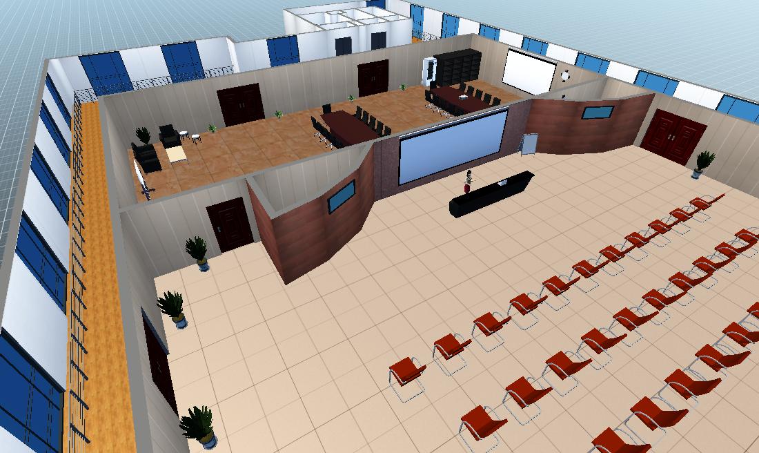 主楼5层内景-大会议室