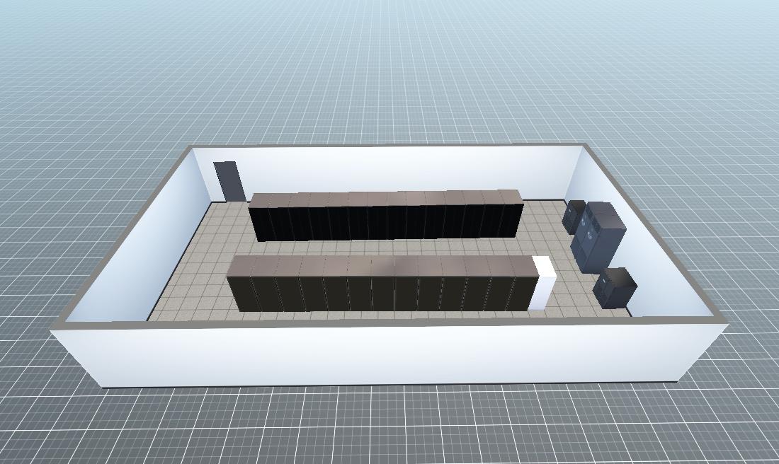 山东体彩老机房3F