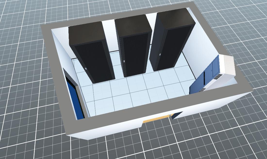 新泉15平方机房