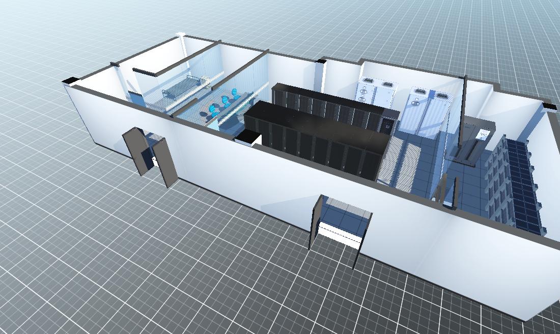 呼伦湖国家自然保护区监控系统及数字平台建设项目3D图