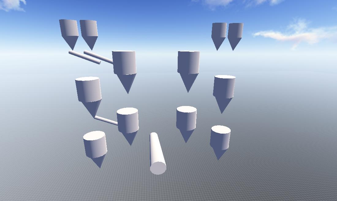 水泥生产过程3维建模