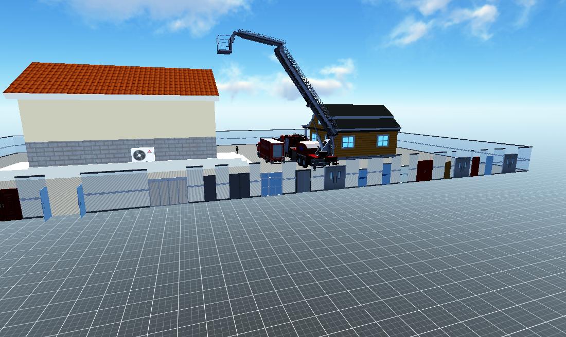 我的第一个场景玻璃墙