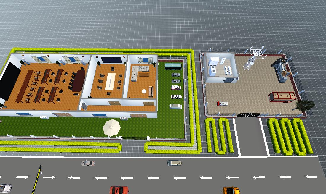 指挥调度场景模拟