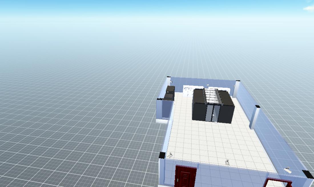 榆林横山煤电机房绘图
